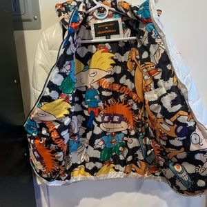NICKELODEON MASHUP PRINT LINING JACKET